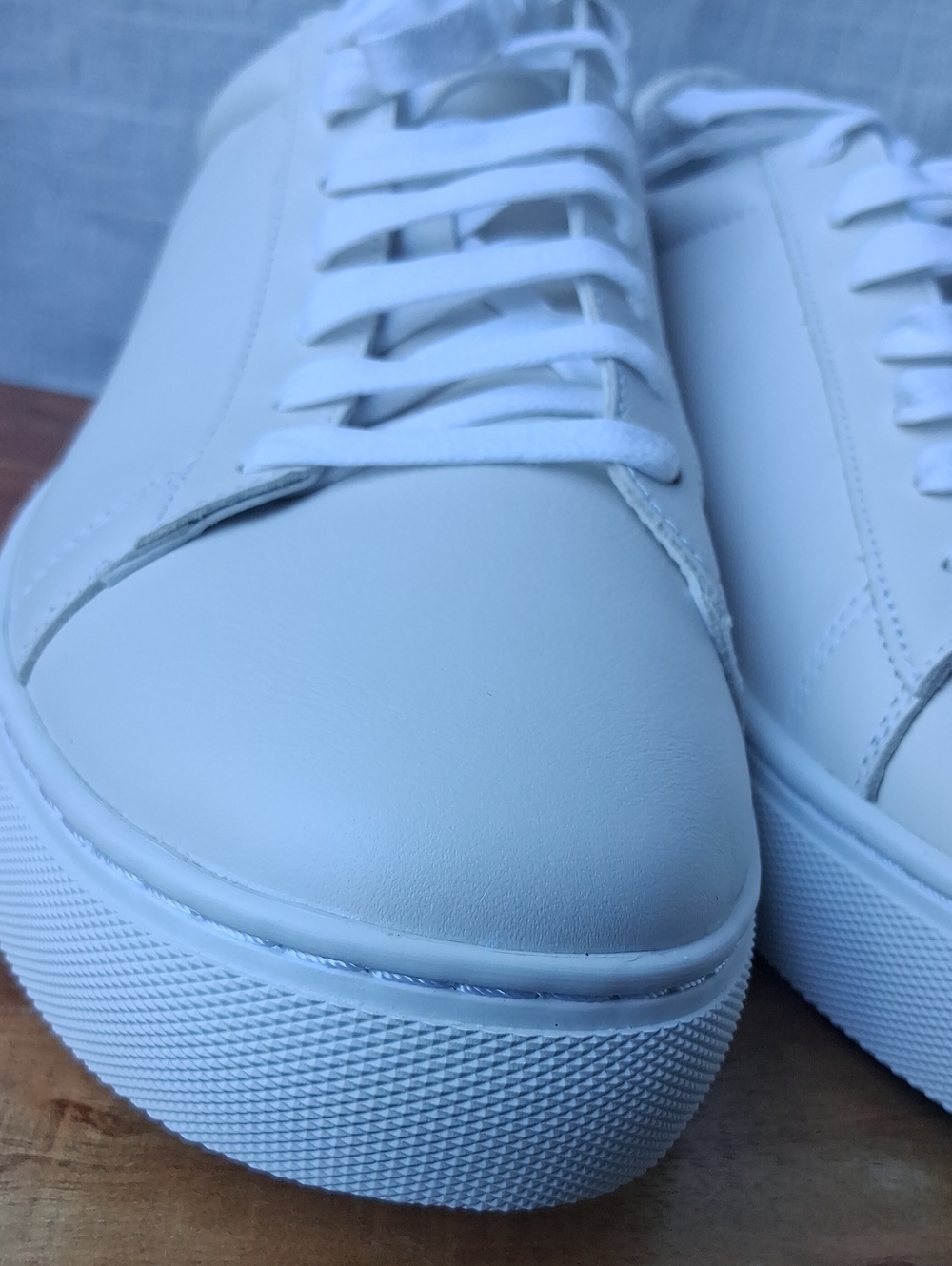 Quince Italian Leather Everyday Sneakers White 10 - Picture 3 of 11